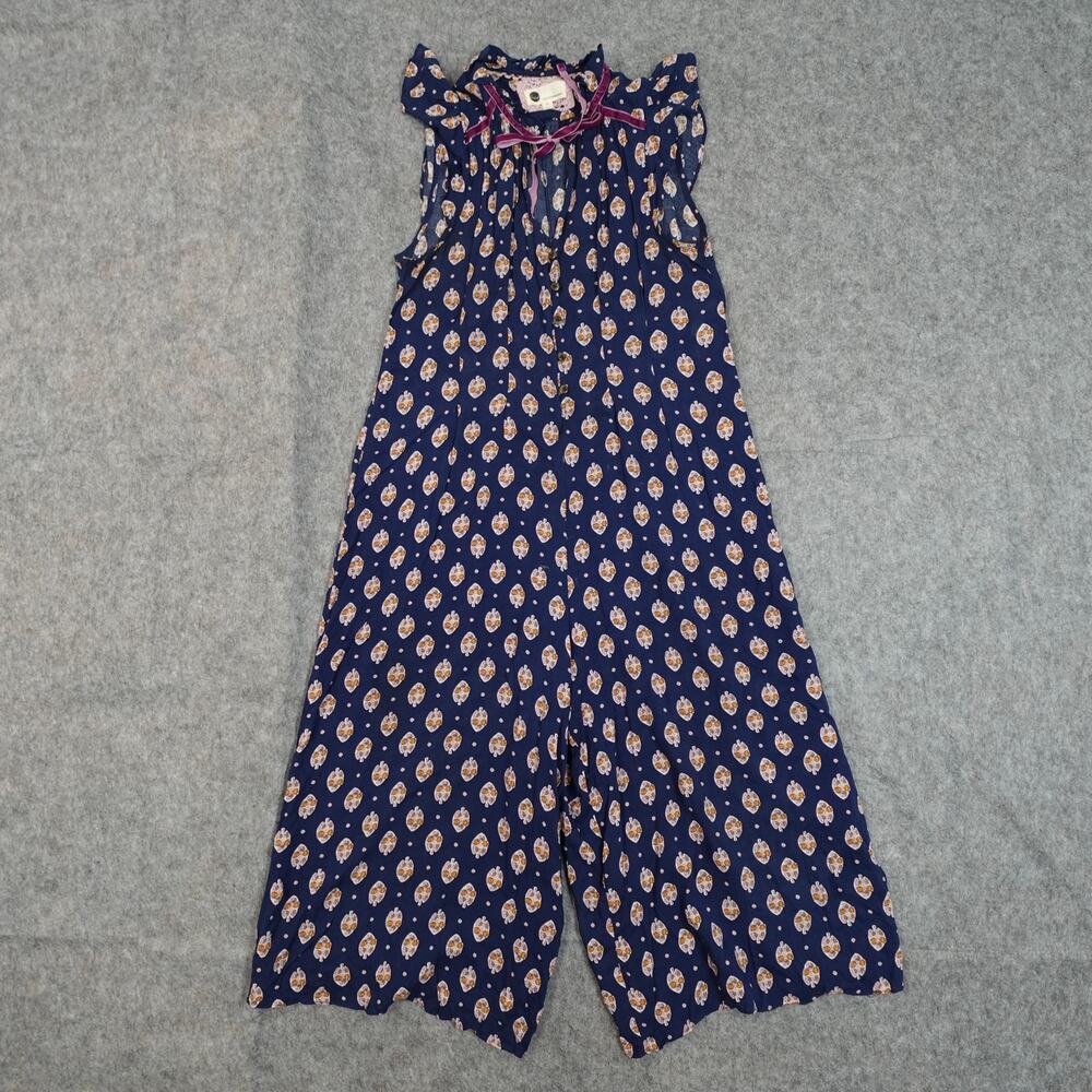Anthropologie‎ Jumpsuit Womens Extra Small Floreat Gabrielle Sleep Wide Leg